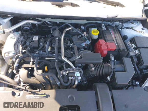 2025 Nissan Sentra S with VIN 3N1AB8BV3SY212859, listed as a IAAI auction lot 41582517 with 3,154 mi miles and . Bid and sale history available at DreamBid. Image 10.