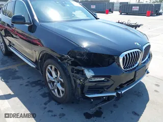 2020 BMW X4 xDrive30i with VIN 5UX2V1C06L9B62406, listed as a IAAI auction lot 40178700 with 48,947 mi miles. Bid and sale history available at carsss.com. Image 6.
