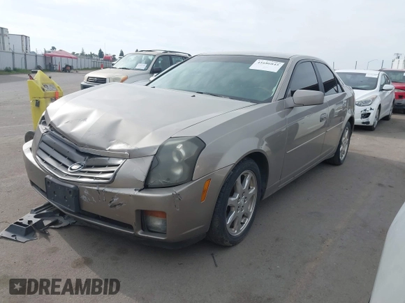 2003 Cadillac CTS with VIN 1G6DM57N730116792, listed as a IAAI auction lot 41686845 with 121,590 mi miles. Bid and sale history available at carsss.com. Image 2.