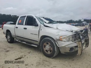 2005 Dodge Ram 2500 SLT with VIN 3D7KR28C35G851792, listed as a Copart auction lot 73366894 with 213,188 mi miles and Salvage Title. Bid and sale history available at carsss.com. Image 4.