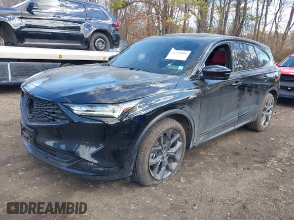 2024 Acura MDX w/A-Spec Package with VIN 5J8YE1H09RL010800, listed as a IAAI auction lot 41721806 with 25,525 mi miles and . Bid and sale history available at DreamBid. Image 18.