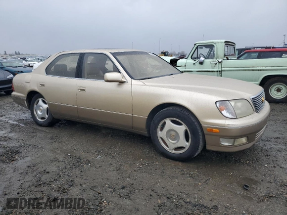 2000 Lexus LS 400 z VIN JT8BH28F2Y0180338, wystawiony jako Copart lot #46099195 z przebiegiem 241 041 mil mil oraz Szkoda całkowita • Salvage title. Historia ofert i sprzedaży dostępna na DreamBid. Obrazek 4.