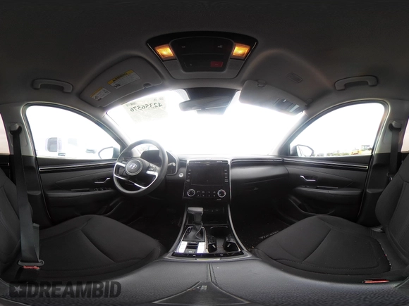 2023 Hyundai Tucson SEL z VIN 5NMJBCAE5PH188678, wystawiony jako IAAI lot #42356576 z przebiegiem 19 387 mil mil oraz . Historia ofert i sprzedaży dostępna na DreamBid. Obrazek 19.