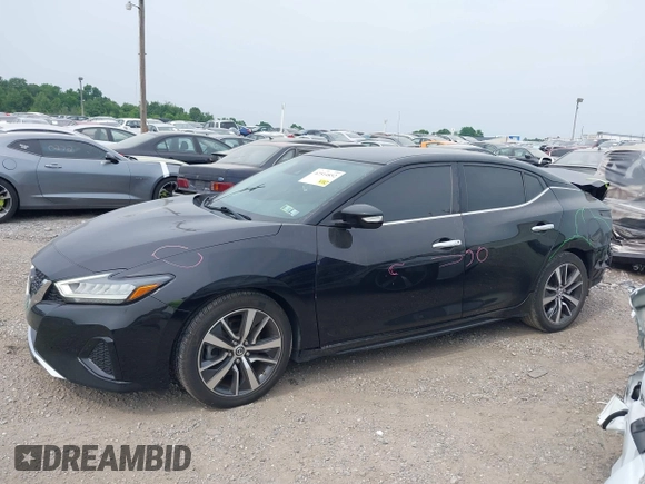 2020 Nissan Maxima SV with VIN 1N4AA6CV3LC360108, listed as a IAAI auction lot 42514852 with 96,640 mi miles and . Bid and sale history available at DreamBid. Image 14.