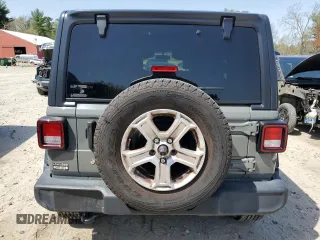 2019 Jeep Wrangler Unlimited Sport Altitude z VIN 1C4HJXDG4KW529970, wystawiony jako Copart lot #55122455 z przebiegiem 78 460 mil mil oraz Szkoda całkowita • Salvage title. Historia ofert i sprzedaży dostępna na DreamBid. Obrazek 6.