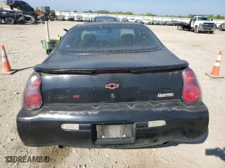2000 Chevrolet Monte Carlo SS with VIN 2G1WX12K4Y9364989, listed as a Copart auction lot 71746954 with 0 mi miles and Non Repairable. Bid and sale history available at carsss.com. Image 6.