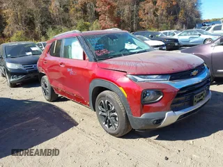 2023 Chevrolet TrailBlazer LT with VIN KL79MPS24PB065402, listed as a IAAI auction lot 40690187 with 13,264 mi miles. Bid and sale history available at carsss.com. Image 1.