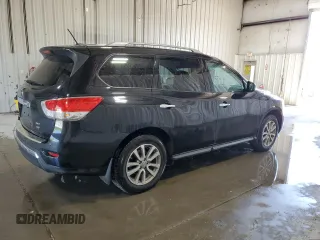 2016 Nissan Pathfinder Platinum with VIN 5N1AR2MM3GC645894, listed as a Copart auction lot 65990325 with 141,486 mi miles and Salvage title. Bid and sale history available at DreamBid. Image 3.