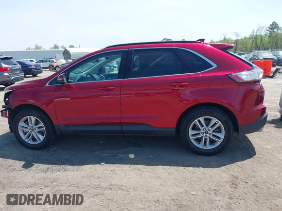 2017 Ford Edge SEL with VIN 2FMPK4J81HBB83273, listed as a IAAI auction lot 42044893 with 94,454 mi miles. Bid and sale history available at carsss.com. Image 14.