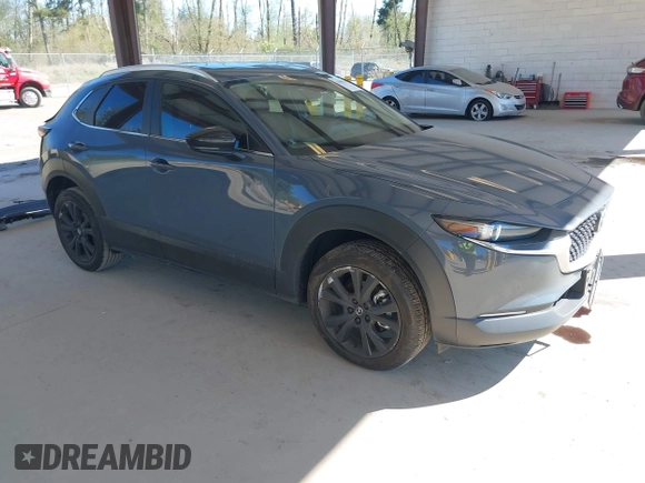 2024 Mazda CX-30 S Preferred with VIN 3MVDMBCM0RM641917, listed as a IAAI auction lot 42058344 with 3,005 mi miles and . Bid and sale history available at DreamBid. Image 1.