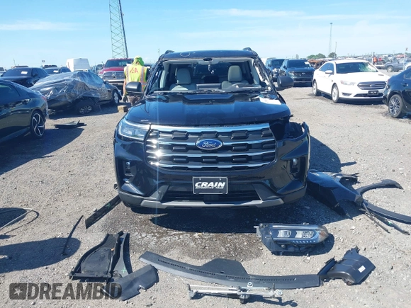2025 Ford Explorer Active z VIN 1FMUK8DH8SGA47342, wystawiony jako IAAI lot #42074508 z przebiegiem 2 776 mil mil oraz . Historia ofert i sprzedaży dostępna na DreamBid. Obrazek 13.