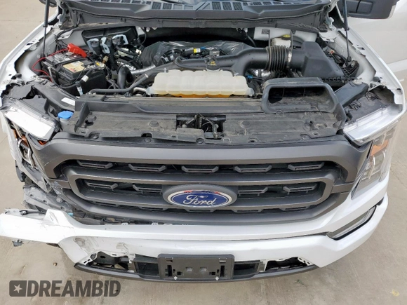 2023 Ford F-150 XL с VIN 1FTEW1CPXPKF70427, выставлен на аукционе Copart как лот 59579585 с пробегом 23 217 миль миль и Списание • Salvage title. История ставок и продаж доступна на DreamBid. Изображение 11.