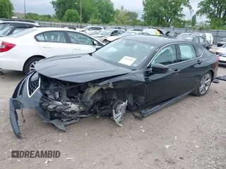 2021 Acura TLX Technology with VIN 19UUB5F42MA009559, listed as a IAAI auction lot 42245295 with 59,902 mi miles and . Bid and sale history available at DreamBid. Image 17.