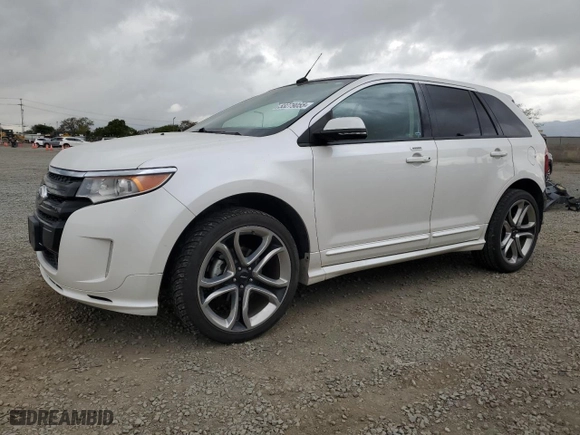 2014 Ford Edge Sport with VIN 2FMDK3AK1EBB30836, listed as a Copart auction lot 53279055 with 79,984 mi miles and Salvage Title. Bid and sale history available at carsss.com. Image 1.