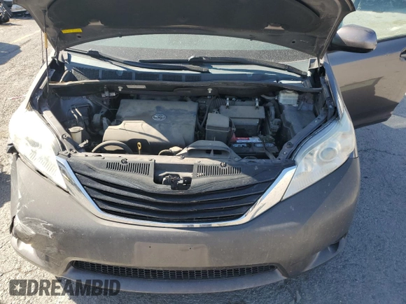 2012 Toyota Sienna LE AAS with VIN 5TDKK3DC6CS267895, listed as a Copart auction lot 53449855 with 114,699 mi miles and Salvage Title. Bid and sale history available at DreamBid. Image 14.