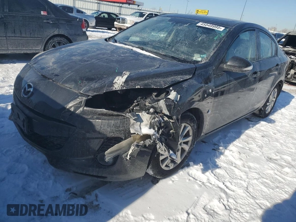 2013 Mazda 3 i Grand Touring with VIN JM1BL1W74D1775220, listed as a Copart auction lot 45549995 with 159,811 mi miles and Salvage Title. Bid and sale history available at carsss.com. Image 1.