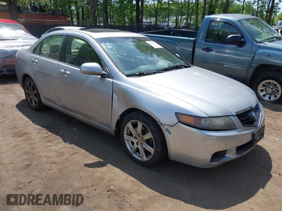 2004 Acura TSX with VIN JH4CL96814C004339, listed as a IAAI auction lot 42120272 with 246,388 mi miles. Bid and sale history available at carsss.com. Image 1.