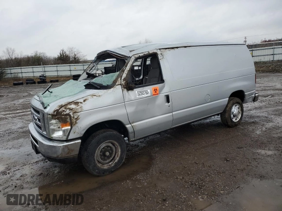 2009 Ford Econoline Cargo Commercial with VIN 1FTNE14W69DA78011, listed as a Copart auction lot 52593765 with 29,787 mi miles and Salvage Title. Bid and sale history available at DreamBid. Image 1.
