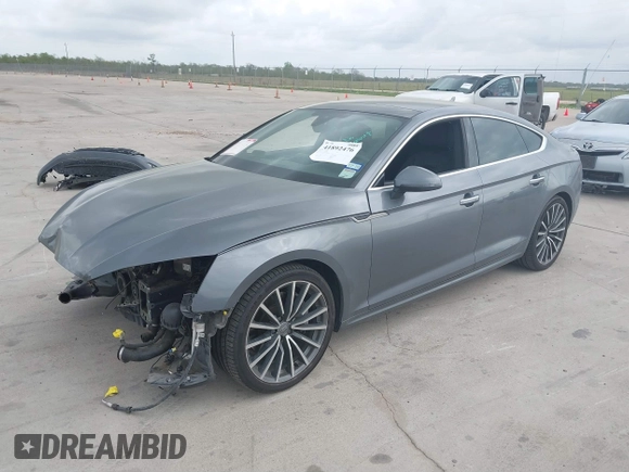 2018 Audi A5 Sportback Premium Plus with VIN WAUBNCF57JA067816, listed as a IAAI auction lot 41892476 with 68,945 mi miles and . Bid and sale history available at DreamBid. Image 2.
