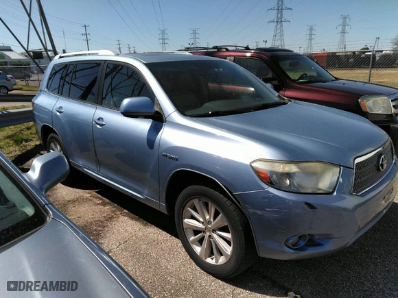 2009 Toyota Highlander Hybrid Limited with VIN JTEEW44A392028371, listed as a IAAI auction lot 41826565 with 210,309 mi miles. Bid and sale history available at carsss.com. Image 13.