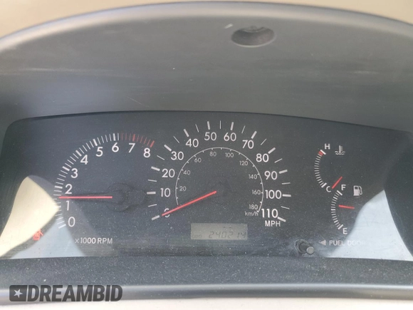 2006 Toyota Corolla CE with VIN JTDBR32EX60069960, listed as a Copart auction lot 53482945 with 240,214 mi miles and Salvage Title. Bid and sale history available at DreamBid. Image 9.