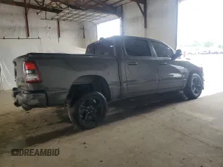 2022 Ram 1500 Big Horn with VIN 1C6SRFFT5NN342371, listed as a Copart auction lot 59956505 with 64,601 mi miles and Salvage title. Bid and sale history available at DreamBid. Image 3.