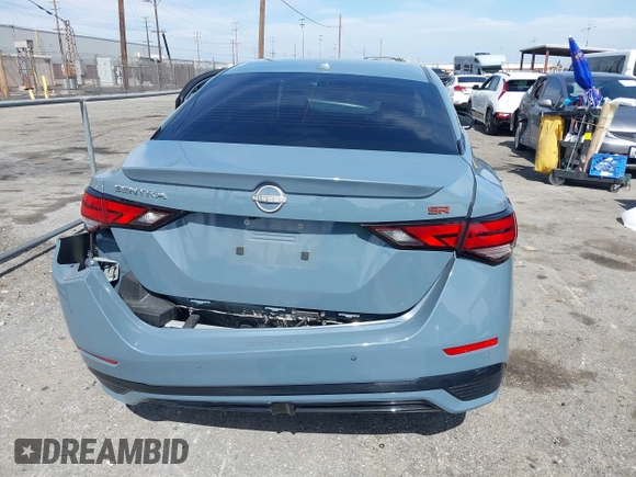 2024 Nissan Sentra SR with VIN 3N1AB8DV8RY388197, listed as a IAAI auction lot 42227247 with 8,928 mi miles and . Bid and sale history available at DreamBid. Image 17.