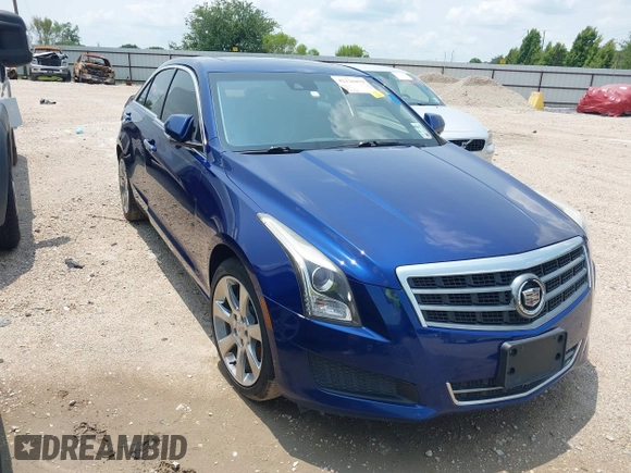 2013 Cadillac ATS Luxury z VIN 1G6AH5SX6D0155018, wystawiony jako IAAI lot #42126079 z przebiegiem 111 502 mil mil oraz . Historia ofert i sprzedaży dostępna na DreamBid. Obrazek 1.