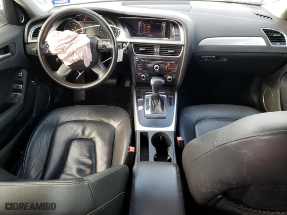 2013 Audi A4 Premium Plus with VIN WAUFFAFL7DN051033, listed as a Copart auction lot 46825125 with 161,108 mi miles and Salvage Title. Bid and sale history available at carsss.com. Image 8.