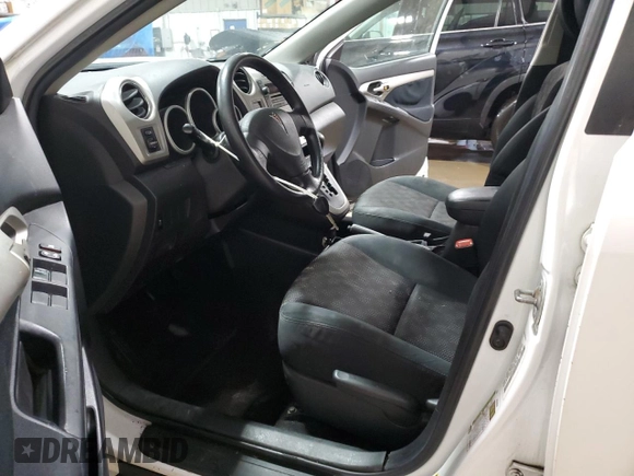 2009 Pontiac Vibe with VIN 5Y2SM67009Z431064, listed as a Copart auction lot 86358684 with 151,291 mi miles and Salvage Title. Bid and sale history available at carsss.com. Image 7.
