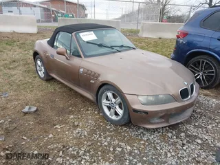 2001 BMW Z3 2.5i with VIN WBACN33411LK45174, listed as a IAAI auction lot 41562008 with 1 mi miles. Bid and sale history available at carsss.com. Image 1.