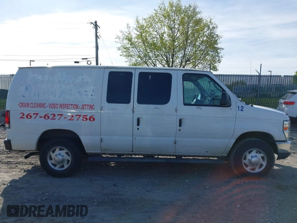 2012 Ford Econoline Cargo Recreational with VIN 1FTNE2EW6CDA22484, listed as a IAAI auction lot 42100595 with Not provided miles and . Bid and sale history available at DreamBid. Image 12.