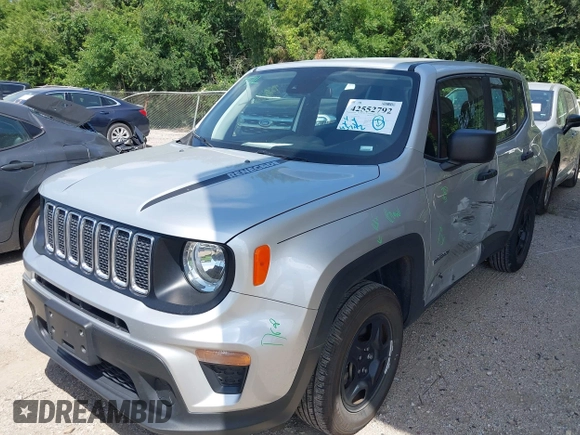 2021 Jeep Renegade Jeepster with VIN ZACNJDAB9MPN15442, listed as a IAAI auction lot 42552792 with 43,792 mi miles and . Bid and sale history available at DreamBid. Image 17.