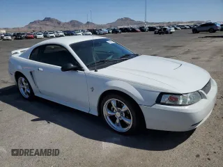 2003 Ford Mustang Standard with VIN 1FAFP40443F442156, listed as a Copart auction lot 54394695 with 106,677 mi miles and Clean Title. Bid and sale history available at carsss.com. Image 4.
