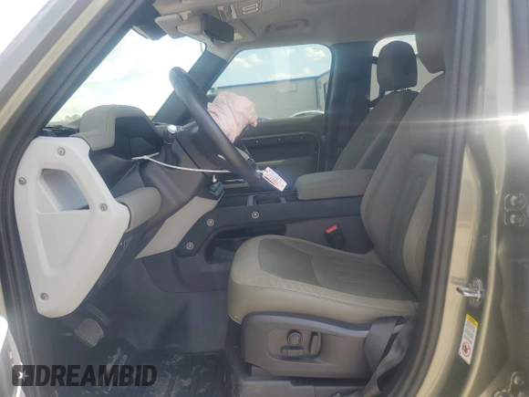 2020 Land Rover Defender SE with VIN SALEP7EU5L2019473, listed as a Copart auction lot 67521544 with 45,490 mi miles and Salvage title. Bid and sale history available at DreamBid. Image 7.