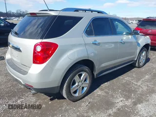 2015 Chevrolet Equinox LTZ with VIN 2GNFLHE33F6147763, listed as a IAAI auction lot 41631330 with 62,571 mi miles. Bid and sale history available at carsss.com. Image 4.