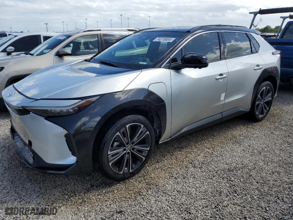 2024 Toyota bZ4X XLE with VIN JTMAAAAA9RA034833, listed as a Copart auction lot 74378904 with 3,736 mi miles and Non Repairable. Bid and sale history available at carsss.com. Image 1.
