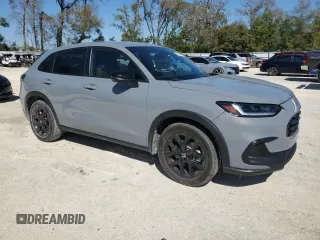 2024 Honda HR-V Sport with VIN 3CZRZ1H54RM708176, listed as a Copart auction lot 48633065 with 36,006 mi miles and Salvage Title. Bid and sale history available at carsss.com. Image 4.