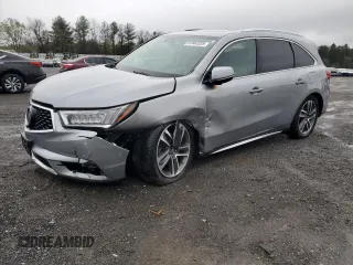 2017 Acura MDX Advance z VIN 5FRYD4H9XHB043080, wystawiony jako Copart lot #51852225 z przebiegiem 104 541 mil mil oraz Szkoda całkowita • Salvage title. Historia ofert i sprzedaży dostępna na DreamBid. Obrazek 1.