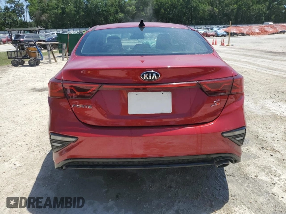 2019 Kia Forte S z VIN 3KPF34AD8KE037687, wystawiony jako Copart lot #56358875 z przebiegiem 78 193 mil mil oraz Czysty tytuł • Clean title. Historia ofert i sprzedaży dostępna na DreamBid. Obrazek 6.