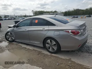 2013 Hyundai Sonata with VIN KMHEC4A45DA091090, listed as a Copart auction lot 48557215 with Not Provided miles and Non Repairable. Bid and sale history available at carsss.com. Image 2.