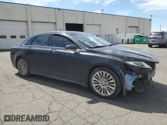 2013 Lincoln MKZ with VIN 3LN6L2G93DR810449, listed as a Copart auction lot 54926705 with 186,136 mi miles and Salvage Title. Bid and sale history available at DreamBid. Image 4.