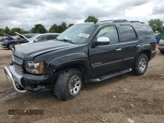 2008 Chevrolet Tahoe LTZ with VIN 1GNFC13J78R125989, listed as a Copart auction lot 57661685 with 152,599 mi miles and Salvage title. Bid and sale history available at DreamBid. Image 1.