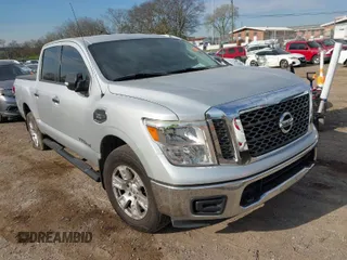2017 Nissan Titan SV with VIN 1N6AA1EJ3HN538034, listed as a IAAI auction lot 41863785 with 204,198 mi miles and . Bid and sale history available at DreamBid. Image 1.
