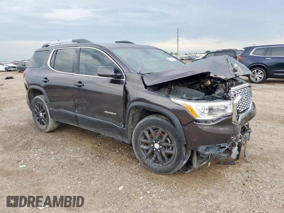 2018 GMC Acadia SLT with VIN 1GKKNMLAXJZ211715, listed as a Copart auction lot 61094385 with 106,929 mi miles and Salvage title. Bid and sale history available at DreamBid. Image 4.