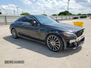 2019 Mercedes-Benz C 300 with VIN WDDWJ8DB1KF843731, listed as a Copart auction lot 58318055 with 97,452 mi miles and Salvage title. Bid and sale history available at DreamBid. Image 4.