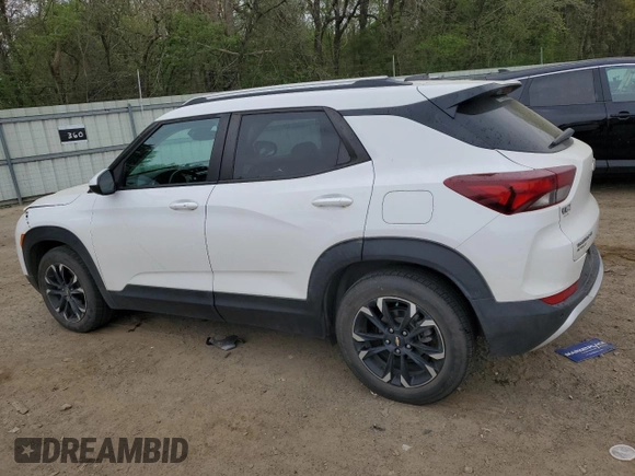 2021 Chevrolet TrailBlazer LT with VIN KL79MPSL9MB055131, listed as a Copart auction lot 50837125 with 119,970 mi miles and Salvage Title. Bid and sale history available at carsss.com. Image 2.