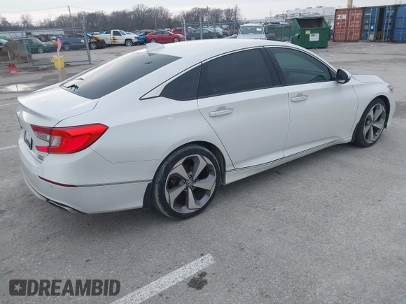 2020 Honda Accord Touring with VIN 1HGCV2F96LA011360, listed as a IAAI auction lot 41192112 with 64,643 mi miles and . Bid and sale history available at DreamBid. Image 4.