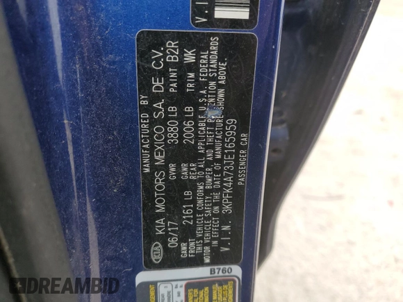 2018 Kia Forte LX with VIN 3KPFK4A73JE165959, listed as a Copart auction lot 51237265 with 115,064 mi miles and Salvage Title. Bid and sale history available at carsss.com. Image 12.