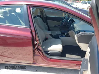 2014 Honda Civic Sedan LX with VIN 19XFB2F57EE246612, listed as a IAAI auction lot 41984108 with 13,656 mi miles. Bid and sale history available at carsss.com. Image 5.